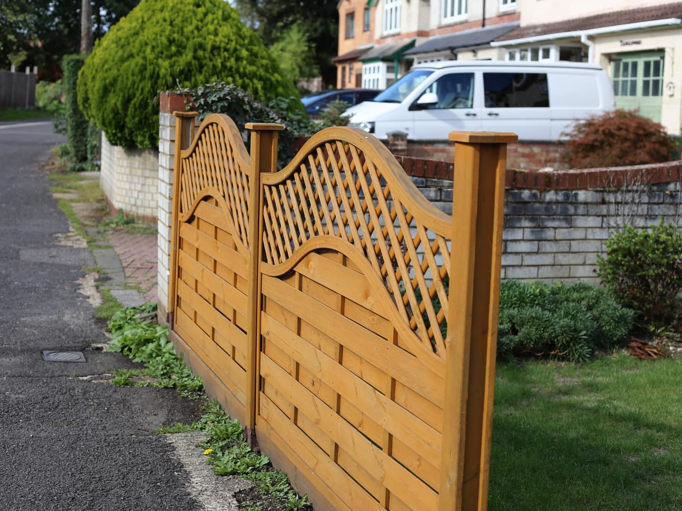 Decorative lattice gate