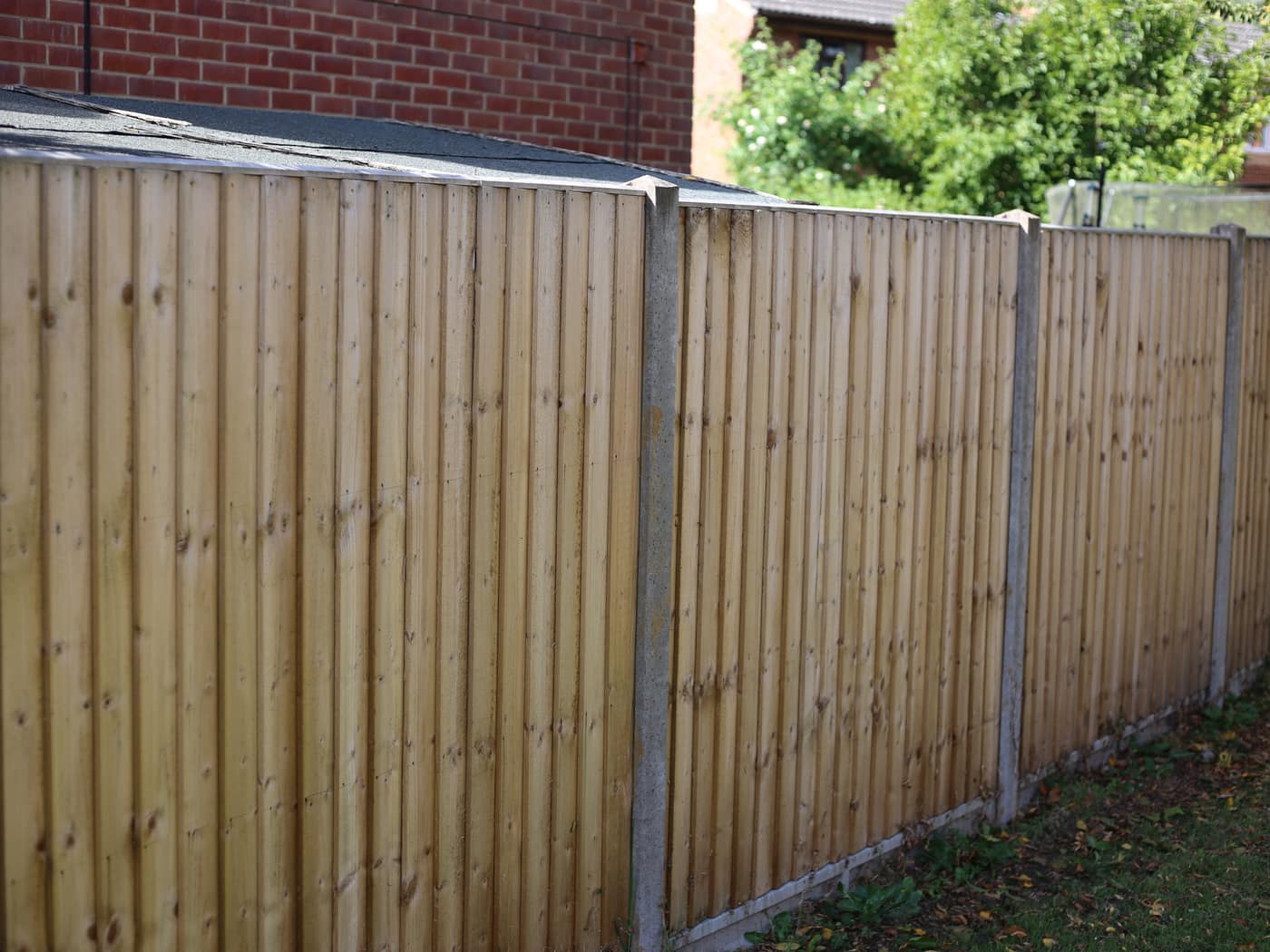 Fence Post Repair by Oxford Fencing in Oxfordshire